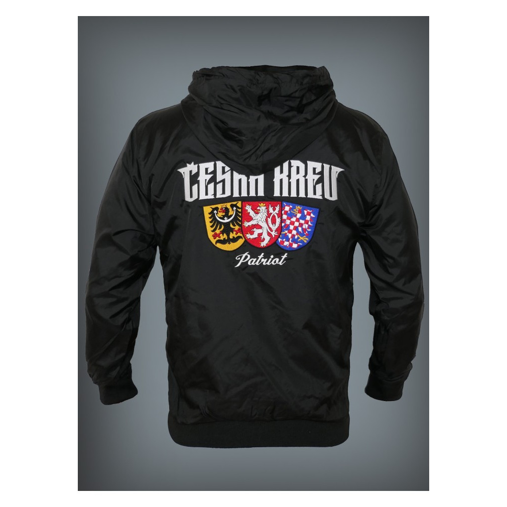 Bunda jarní Česká krev Patriot - černá, M
