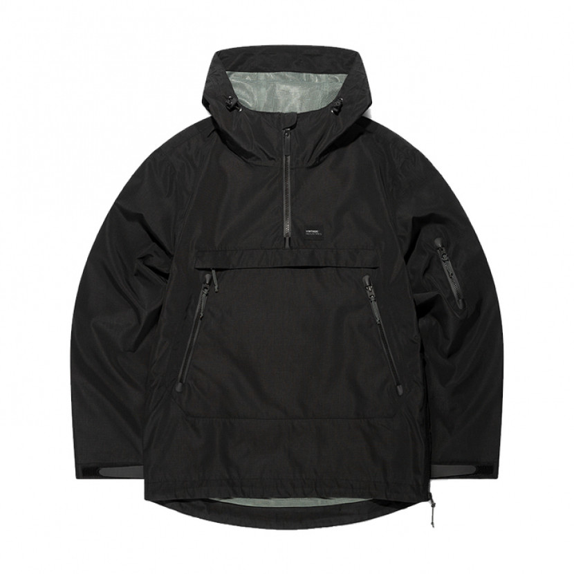 Bunda Vintage Industries Orleans Anorak - černá, M