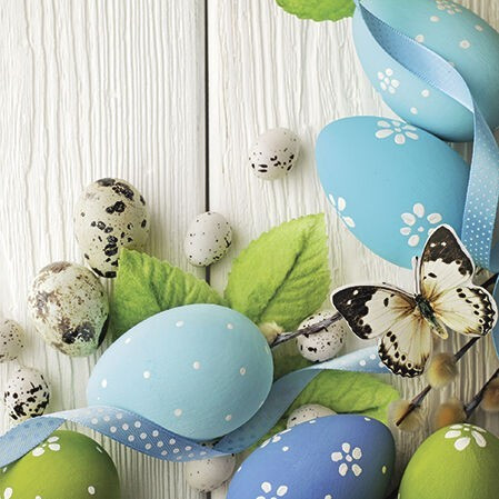 POL-MAK Velikonoční ubrousky PAW Decor L - Gentle Easter - SDL085400