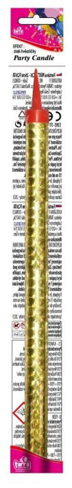 Party fontána na dort 26 cm - 90 sec., 4/60/1 - ČÍNA