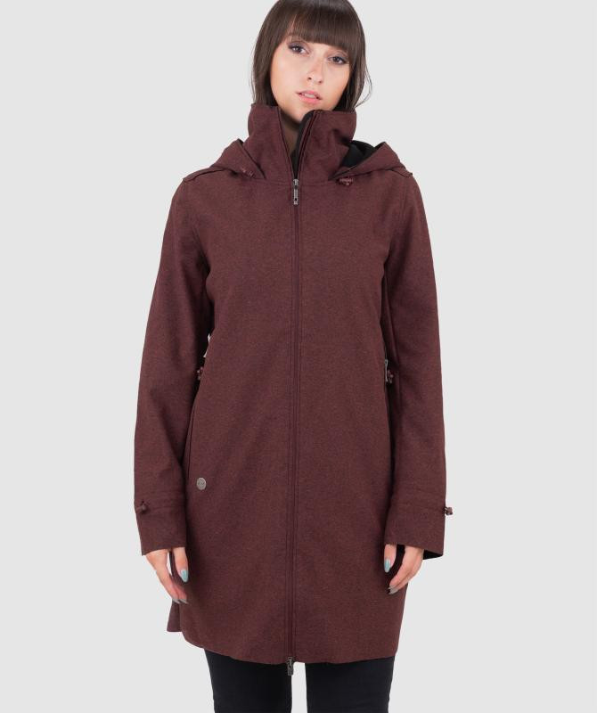 Woox Philo Oxblood Red softshellový kabát