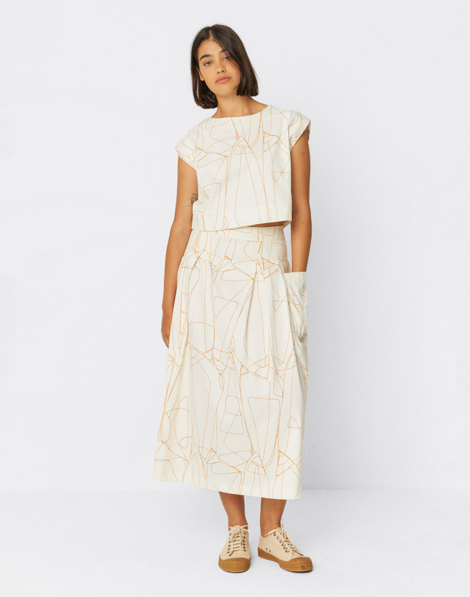 SKFK Jana GOTS Shirt STITCHES E11 36