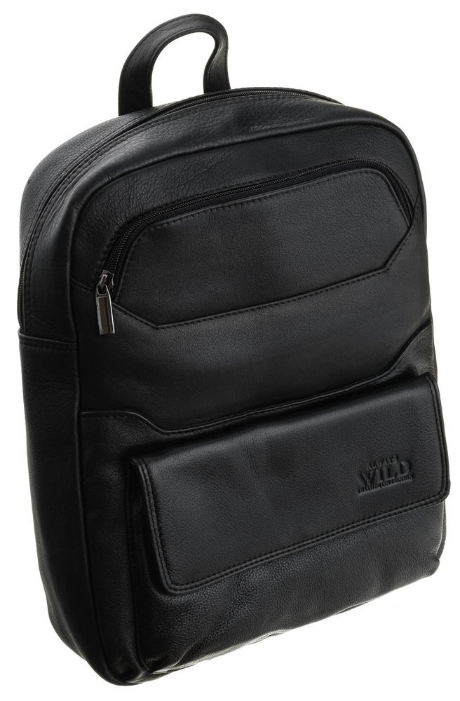 Kožený batoh Hamilgton, černý