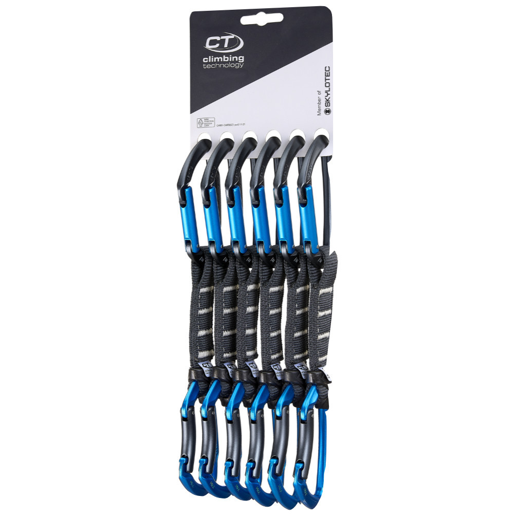 Expresky Climbing Technology Lime B set NY PRO 6 ks Barva: tmavě modrá