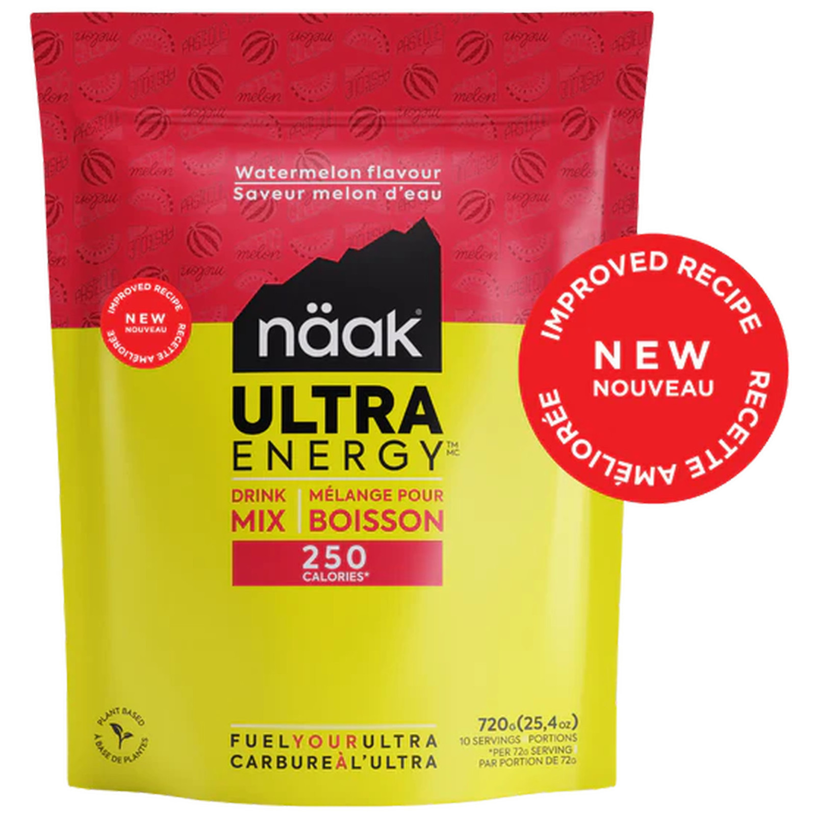 Energetický drink Näak Watermelon - Ultra Energy™ Drink Mix (720g)