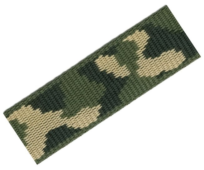 Popruh polypropylen maskáč - 25mm