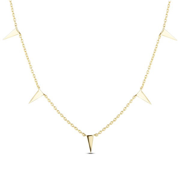 Náhrdelník bez kamenů / řetízkový 673-596-539000-0000