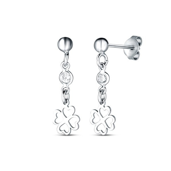 Náušnice se syntetickými kameny 136-638-008398-0000