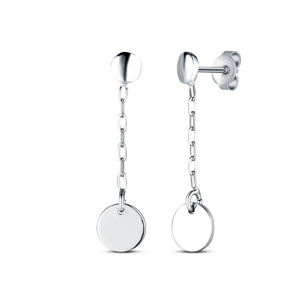 Náušnice bez kamenů 131-638-008628-0000