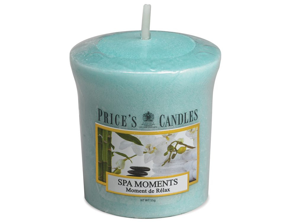 Price’s FRAGRANCE votivní svíčka Spa Moments - hoření 15h