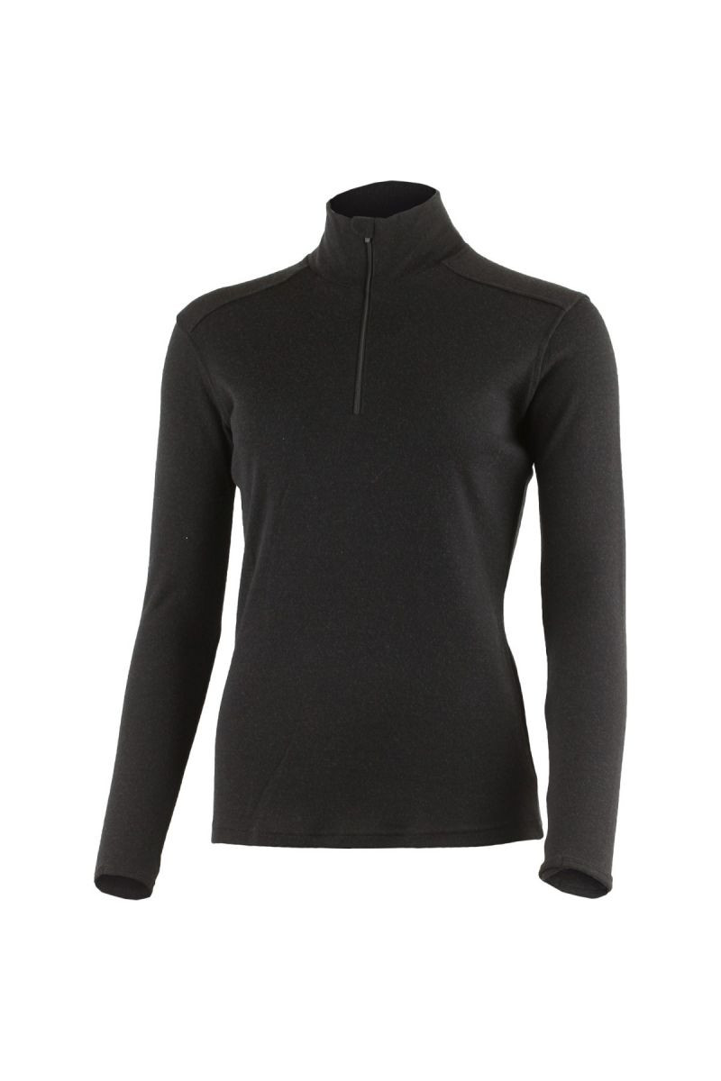 Lasting BRENDA 9099 černá vlněná merino mikina Velikost: XXL 8595067833750