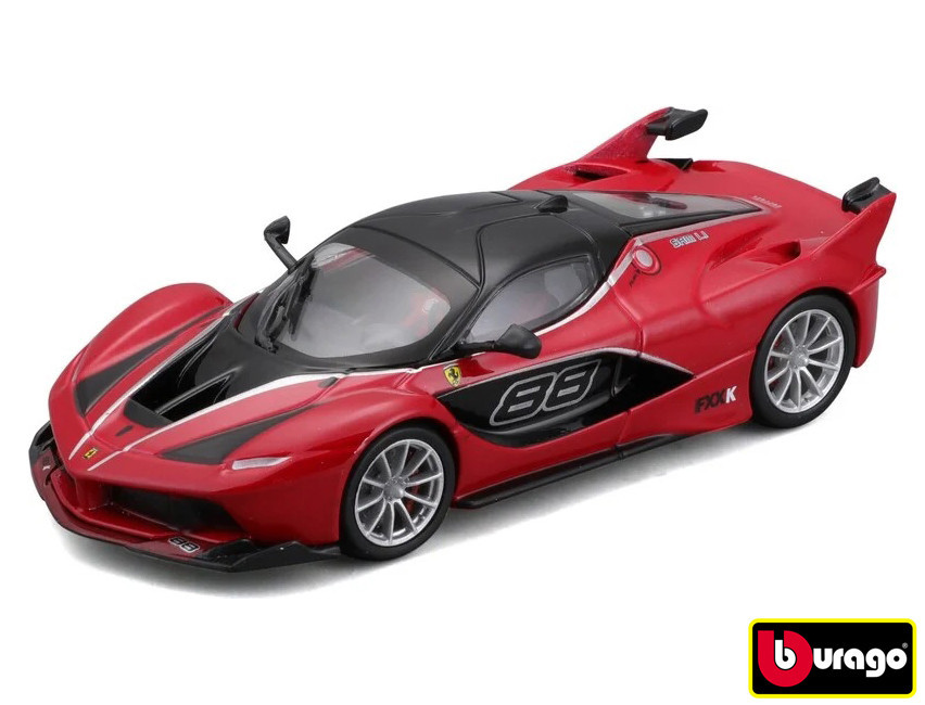 Bburago 1:43 Ferrari Signature series FXX K (nr. 88) Metalic Red