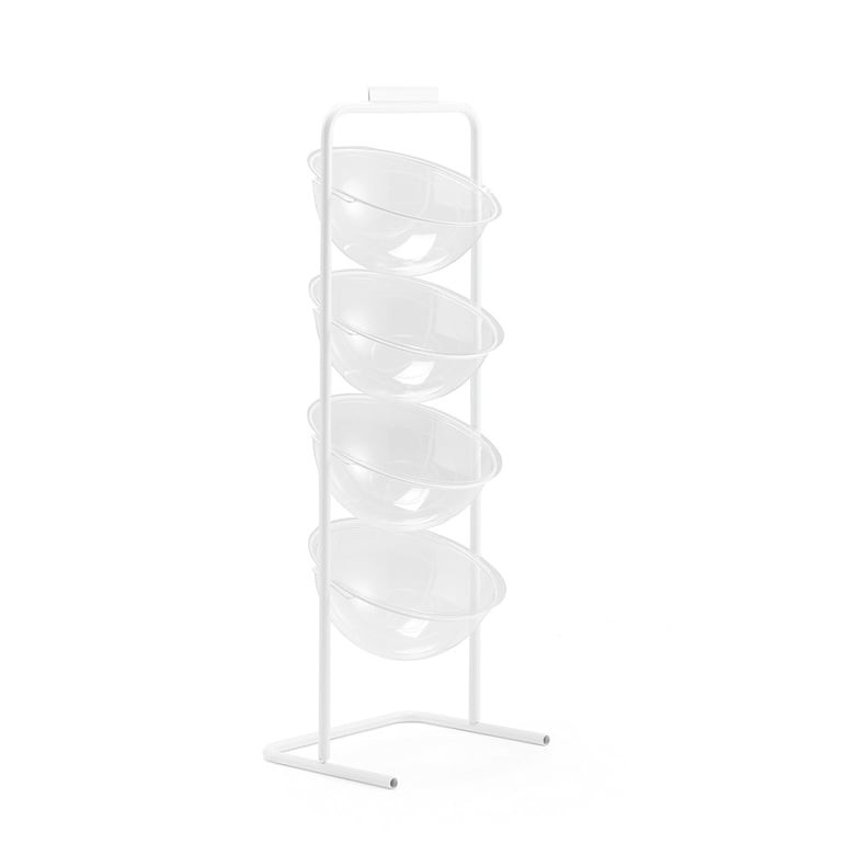 Stojan s koši, včetně 4 plastových kopulí