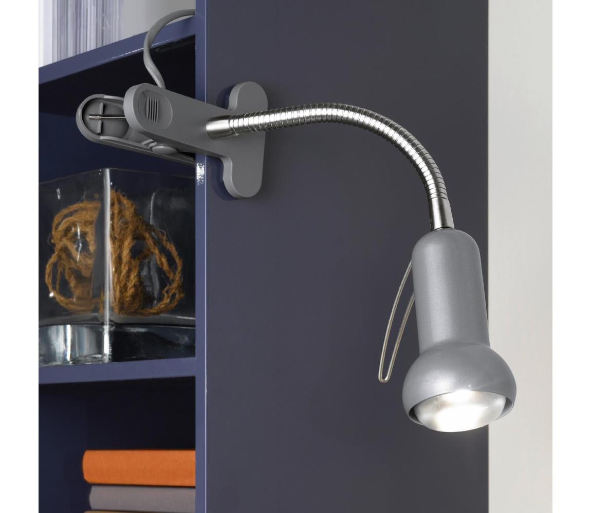 Eglo Eglo 81265 - Lampa s klipem FABIO 1xE14/40W/230V