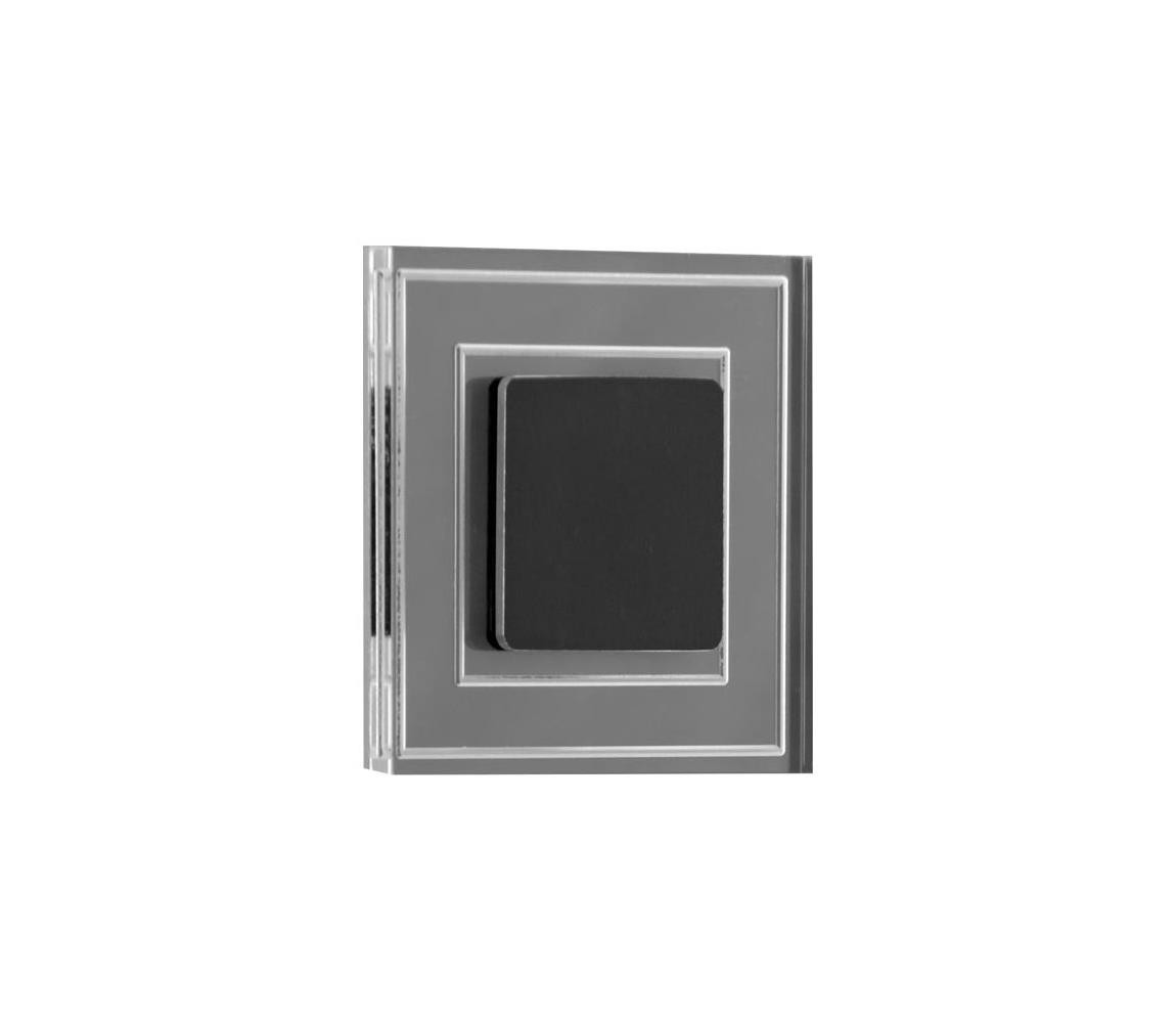 LDST LDST KE-01-SC-BZ8 - LED schodišťové svítidlo KELLY 8xLED/1,2W/230V matná černá