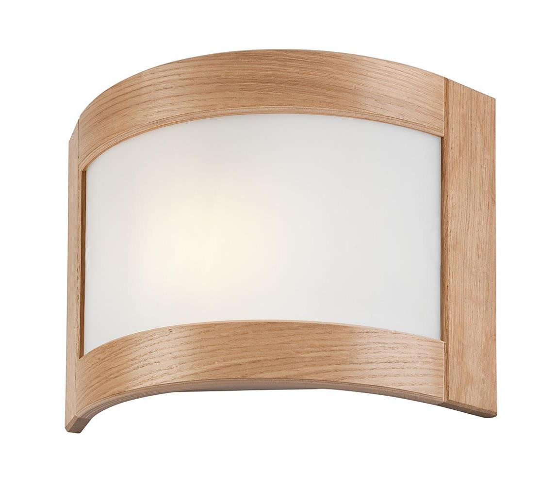 Nástěnné svítidlo ELODIE 1xE27/60W/230V dub