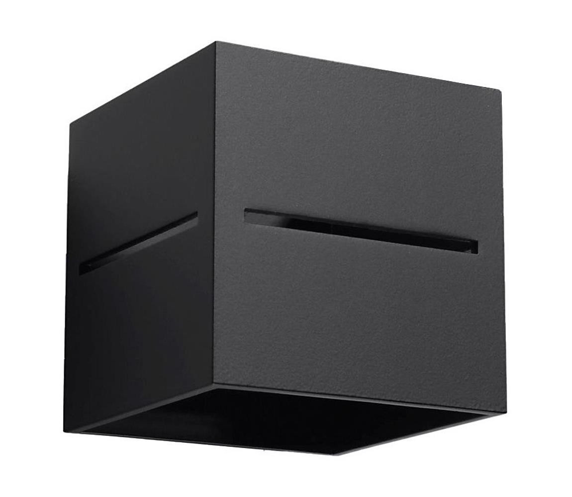 SL.0204 - Nástěnné svítidlo LOBO 1xG9/40W/230V černá