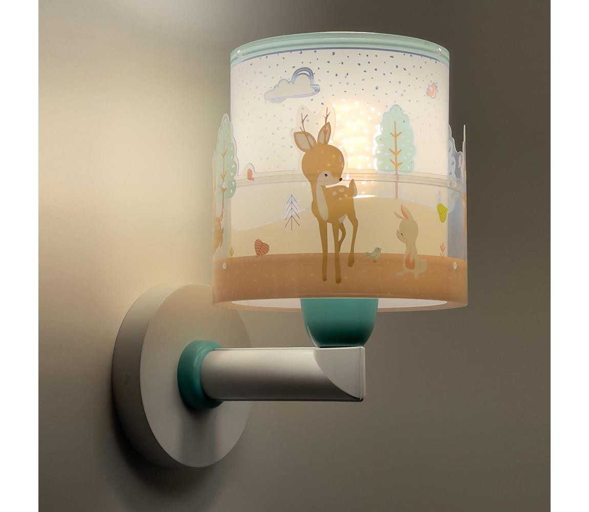 Dalber Dalber 61279 - Dětské nástěnné svítidlo LOVING DEER 1xE27/60W/230V