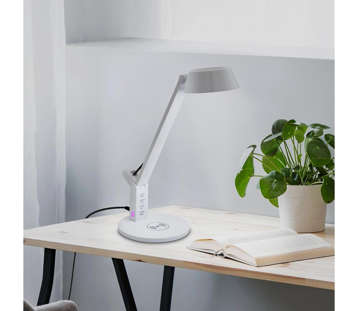 Eglo Eglo 99831 - LED Stmívatelná dotyková stolní lampa BANDERALO LED/4,8W/230V bílá