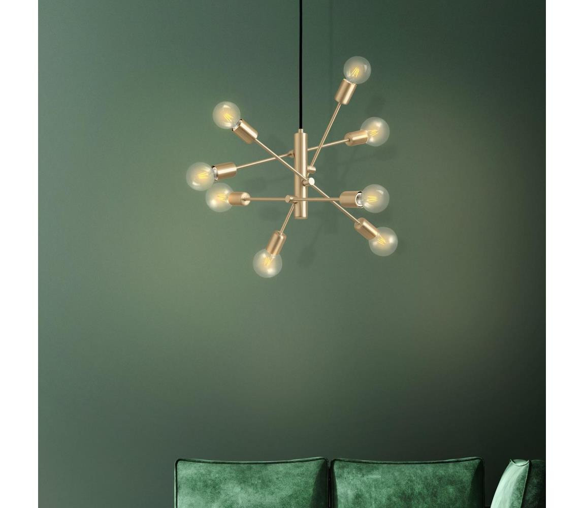 Eglo Eglo 99811 - Lustr na lanku GRADOLI 8xE27/40W/230V