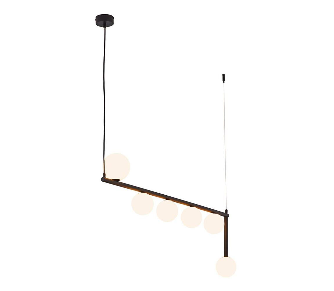 Jupiter Jupiter 1927 - Lustr na lanku TAIDA 6xG9/40W/230V černá