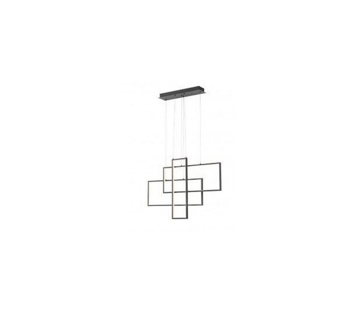 Redo Redo 01-2315 - LED Stmívatelný lustr na lanku PLANA LED/60W/230V černá