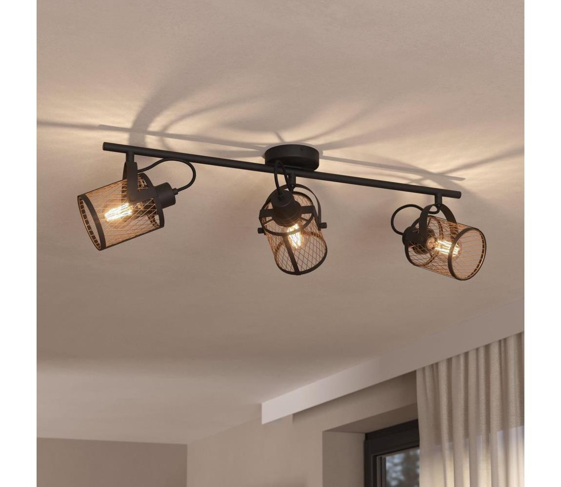 Eglo Eglo 43533 - Stropní bodové svítidlo DELLOW 3xE27/40W/230V