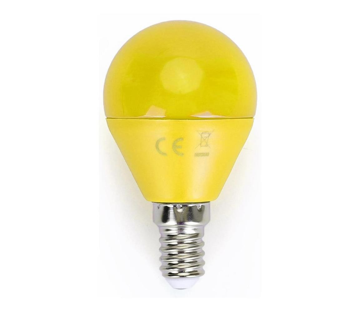 B.V. LED Žárovka G45 E14/4W/230V žlutá -