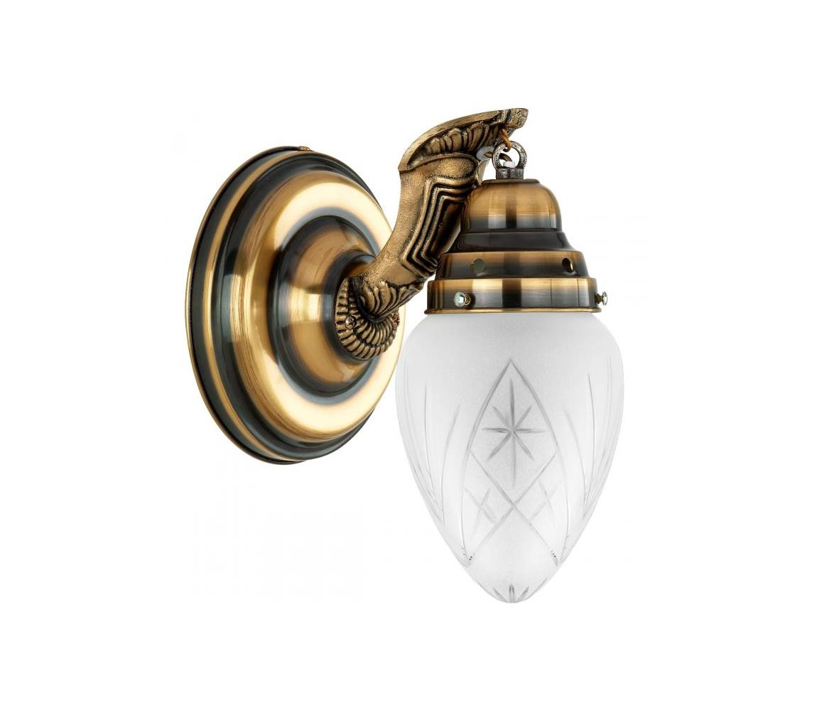 KEMAR Kemar AK80/P - Nástěnné svítidlo AZERO 1xE27/60W/230V