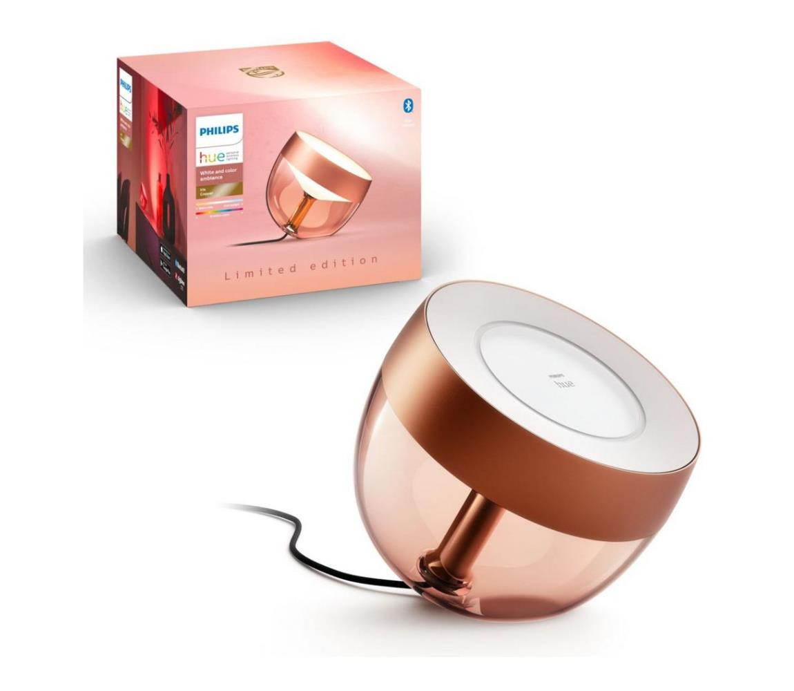 Philips - LED RGB Stmívatelná stolní lampa Hue IRIS LED/8,2W/230V 2000-6500K měděná