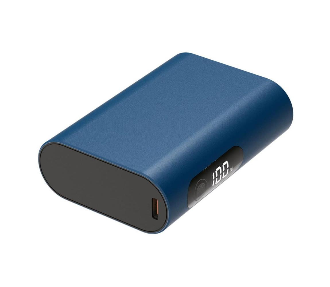 Power Bank Power Delivery 10000 mAh/22,5W/3,7V modrá