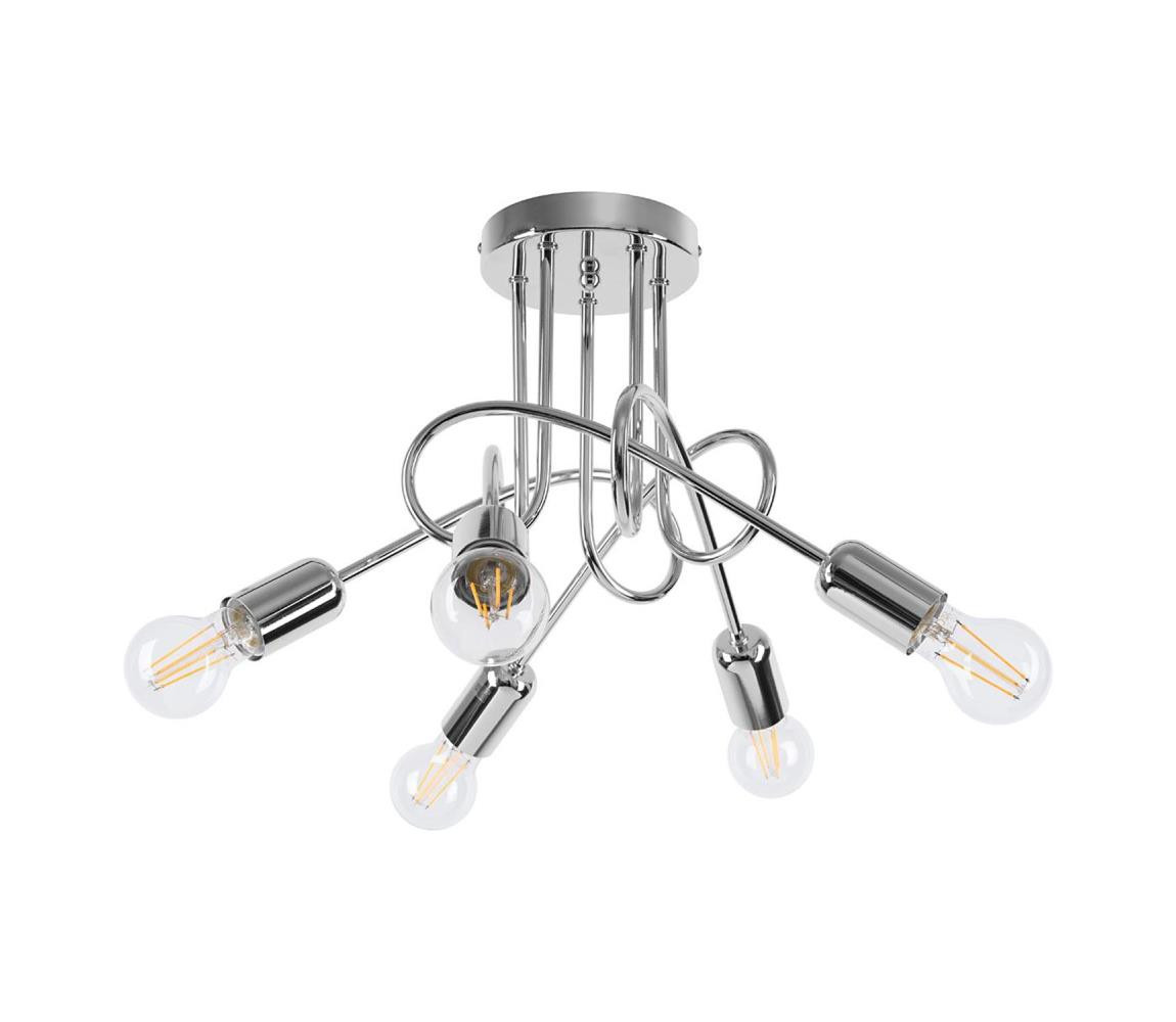 SL.1441 - Přisazený lustr LOOP 5xE27/15W/230V chrom