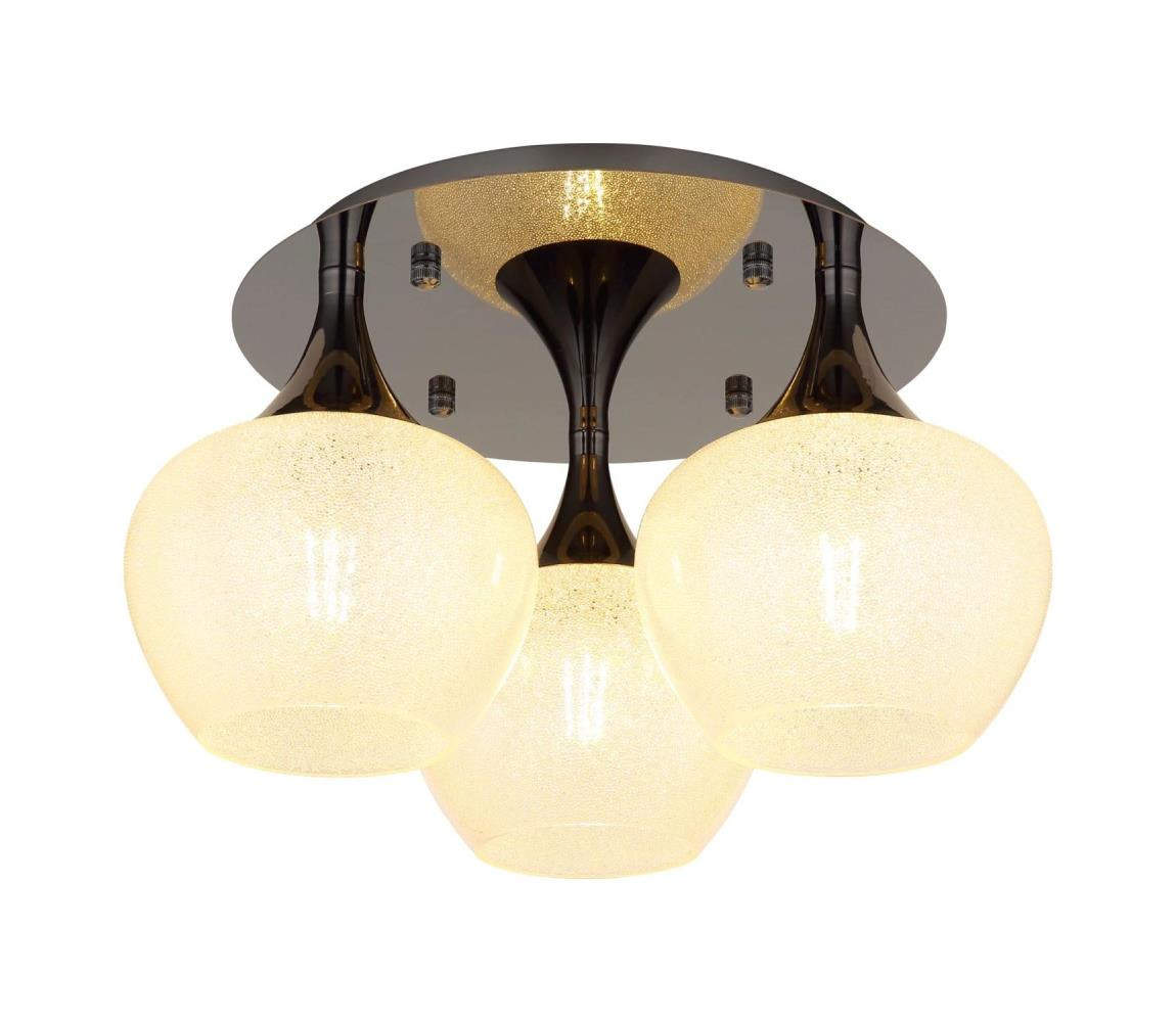 Globo Globo 15548-3DK - Přisazený lustr MAXY 3xE27/40W/230V antracit