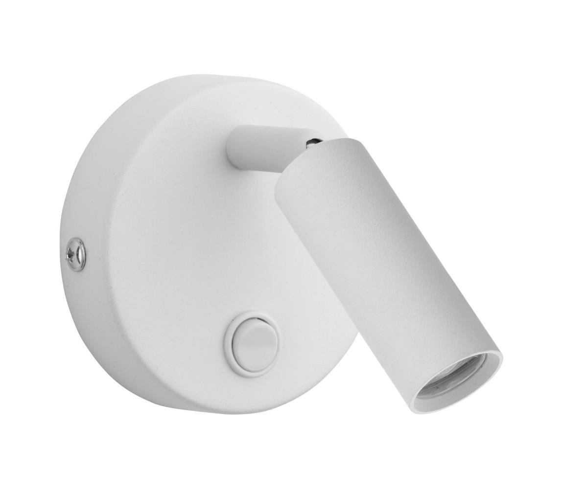 Nástěnné bodové svítidlo ENZO 1xG9/8W/230V bílá