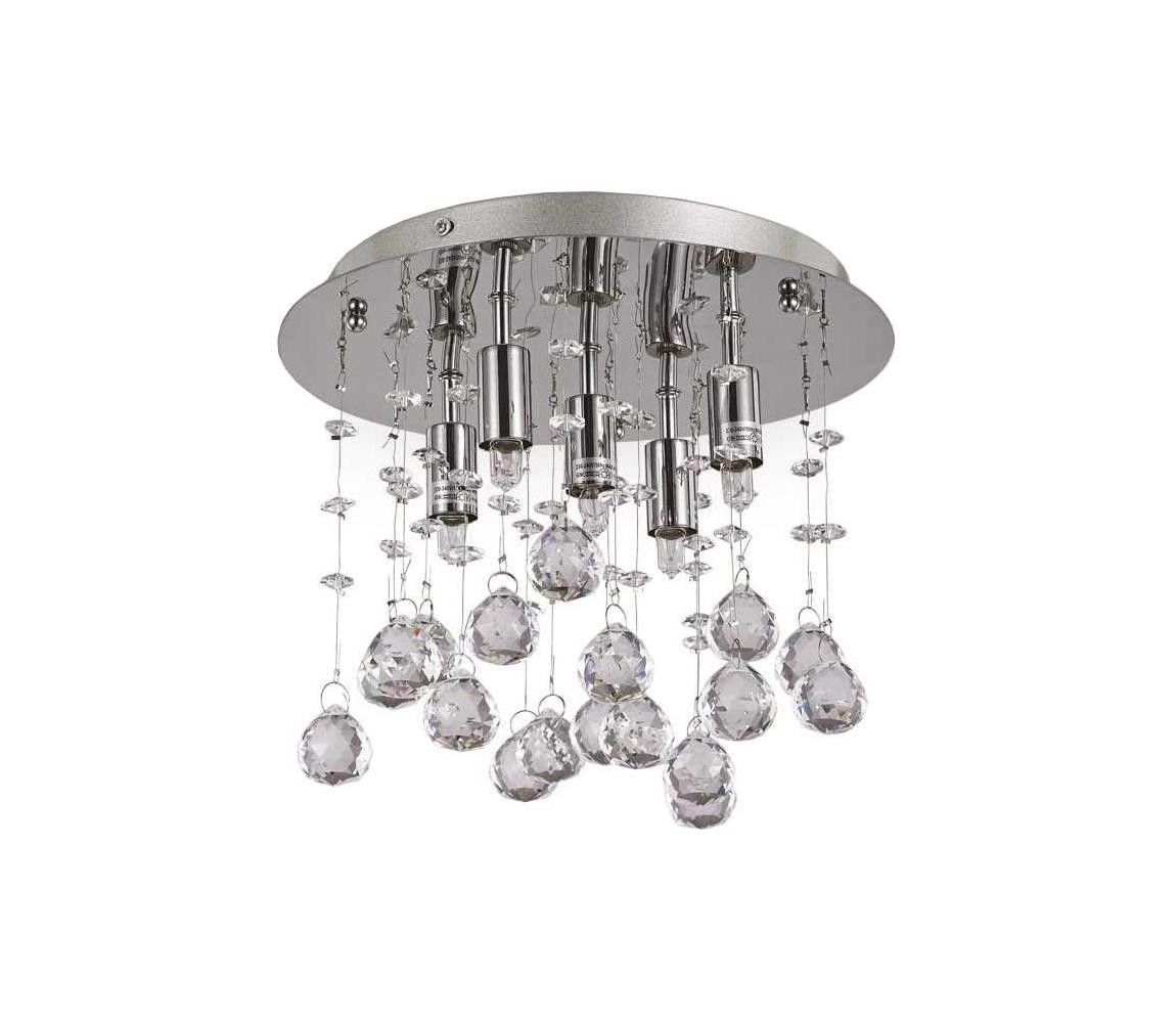 Ideal Lux Ideal Lux-LED Kř. stropní svítidlo MOONLIGHT 5xG9/3W/230V pr. 26 cm lesklý chrom