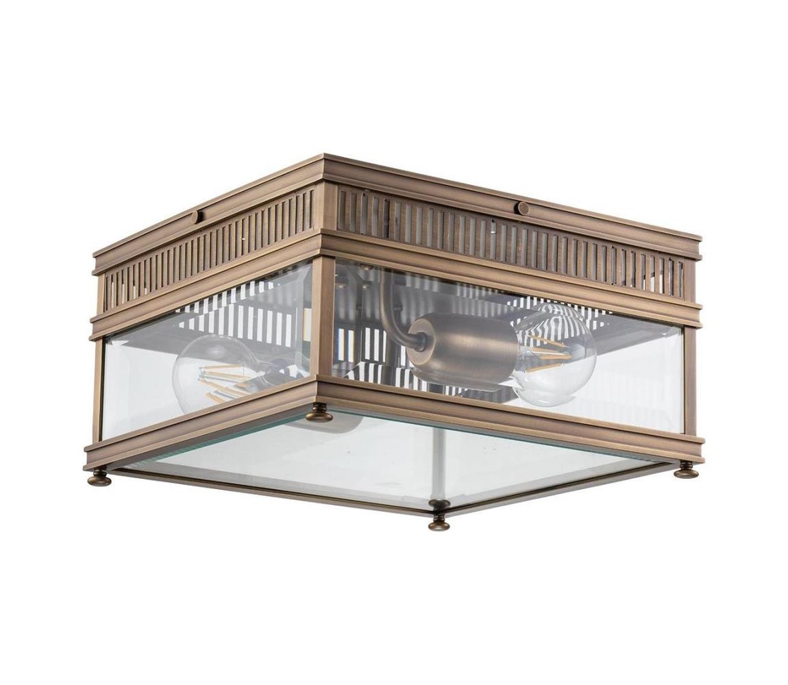 Elstead Elstead HOLBORN-F-DB - Venkovní stropní svítidlo HOLBORN 2xE27/60W/230V IP44