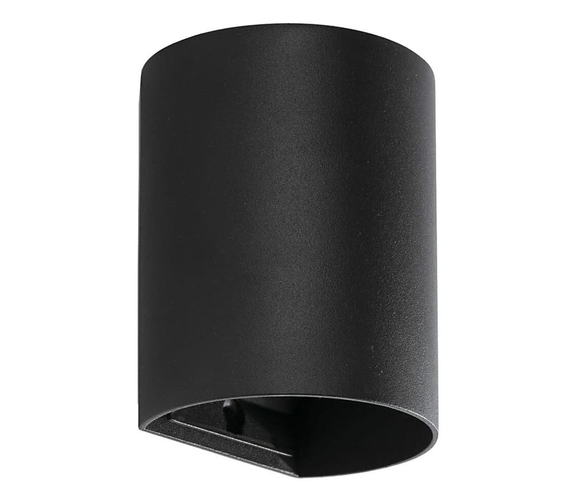 FARO Barcelona FARO 40523 - Nástěnné svítidlo SOLE 1xGU10/8W/230V černá kulatý