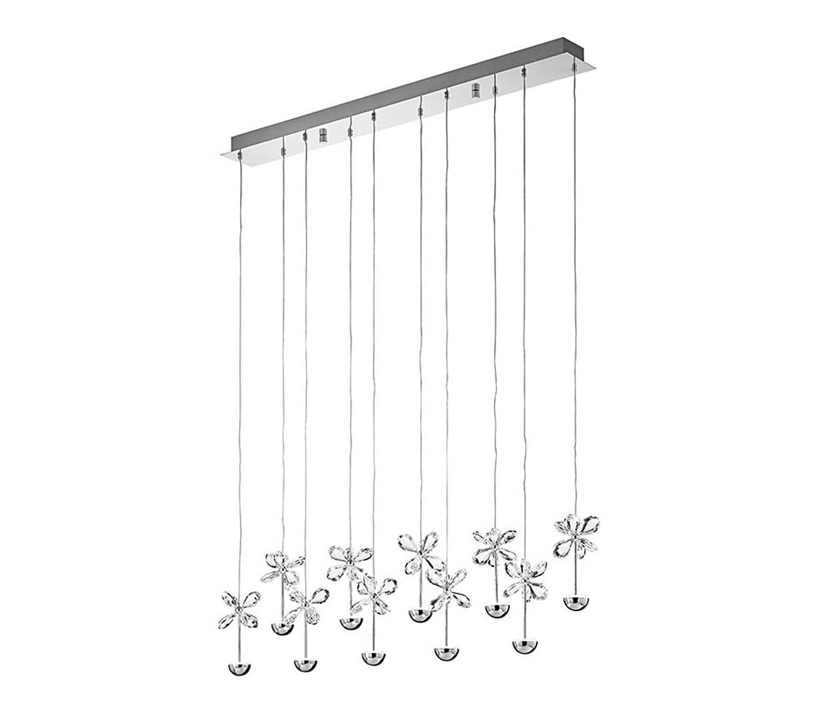 Eglo Eglo 93663 - LED Lustr na lanku PIANOPOLI 10xLED/2,5W/230V