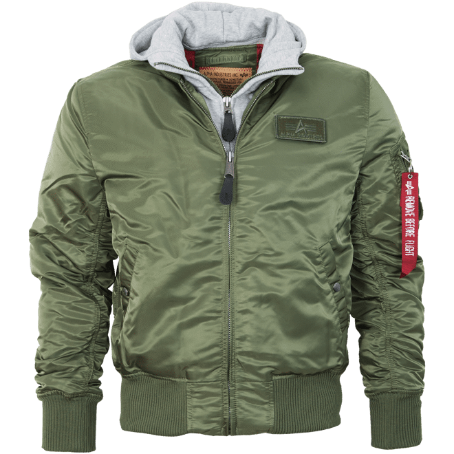 Alpha Industries Bunda  MA-1 D-Tec šalvějová 3XL
