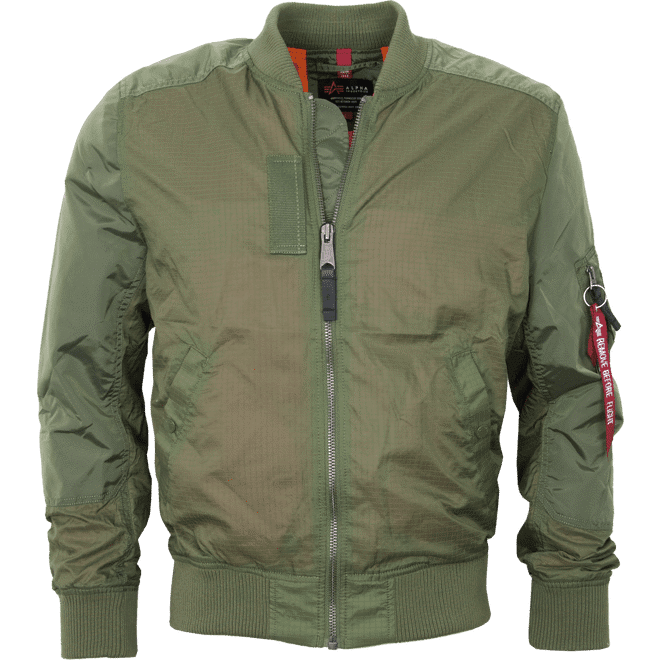 Alpha Industries Bunda  MA-1 TT Ripstop šalvějová L
