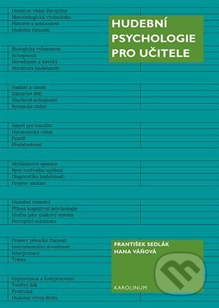 Hudební psychologie pro učitele - František Sedlák