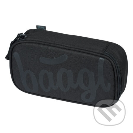 Študentský peračník etui Baagl Uni čierna - Baagl