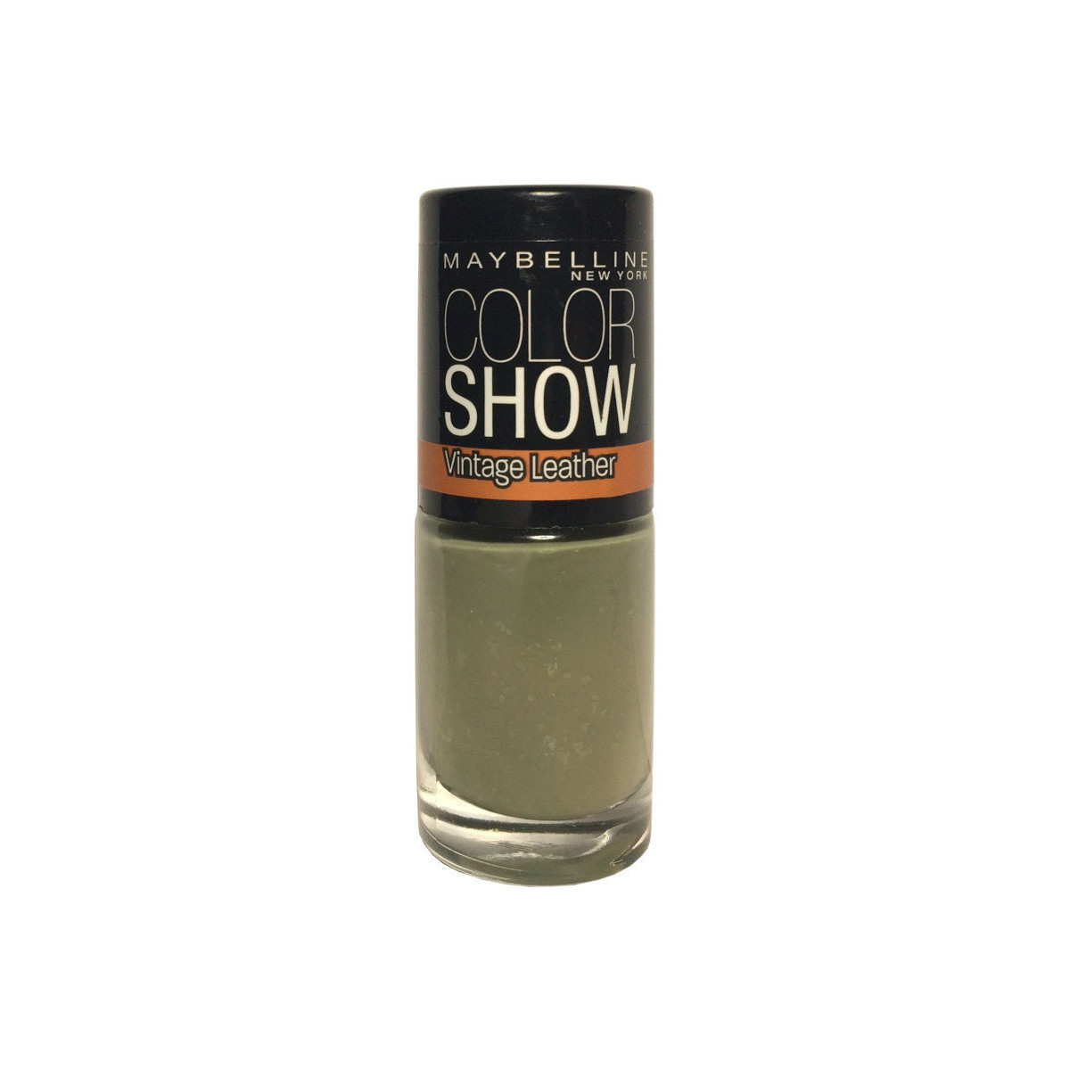 Maybelline New York  Colorshow Vintage Leather Nail Polish - 208 Sage Staple  Zelená
