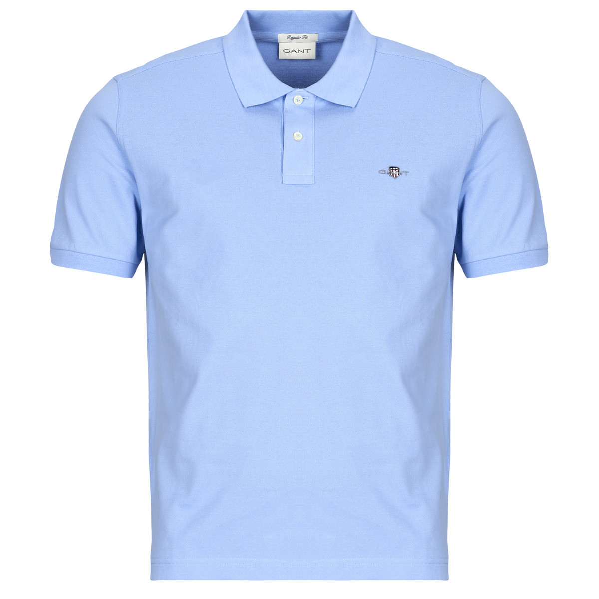 Gant  REG SHIELD SS PIQUE POLO  Modrá