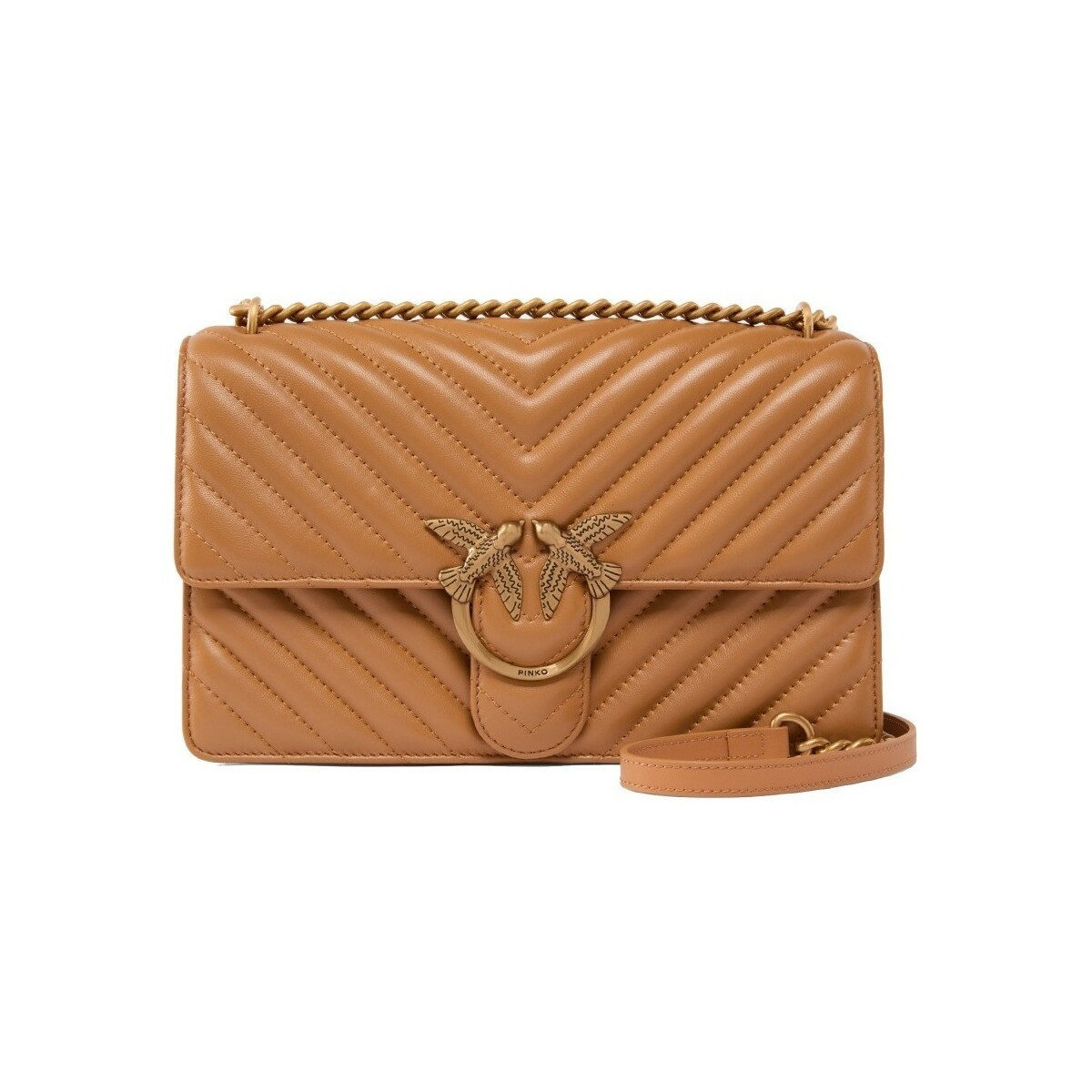 Pinko  LOVE ONE CLASSIC DC SHEEP  Hnědá