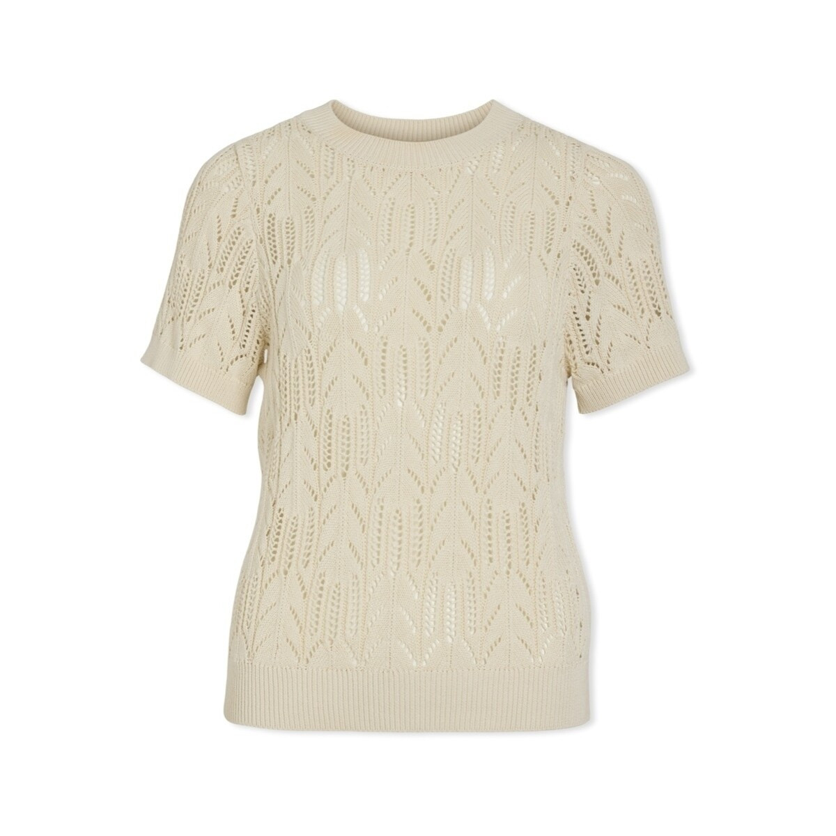 Vila  Noos Top Cotti - Birch  Béžová