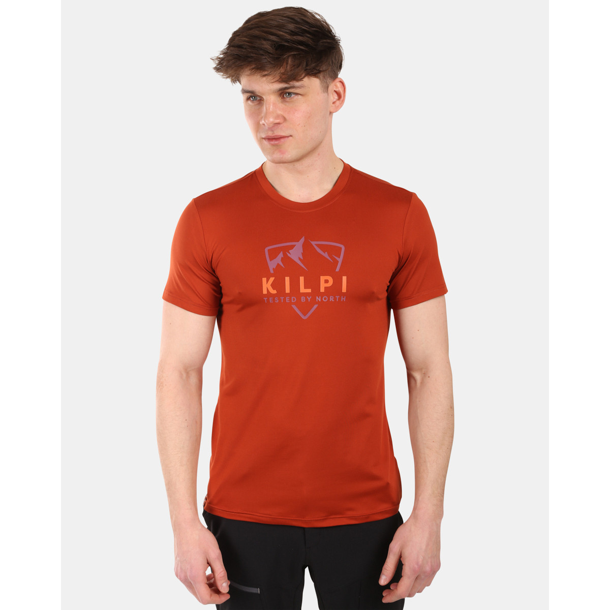 Kilpi  Pánské funkční tričko  LISMAIN-M  Hnědá