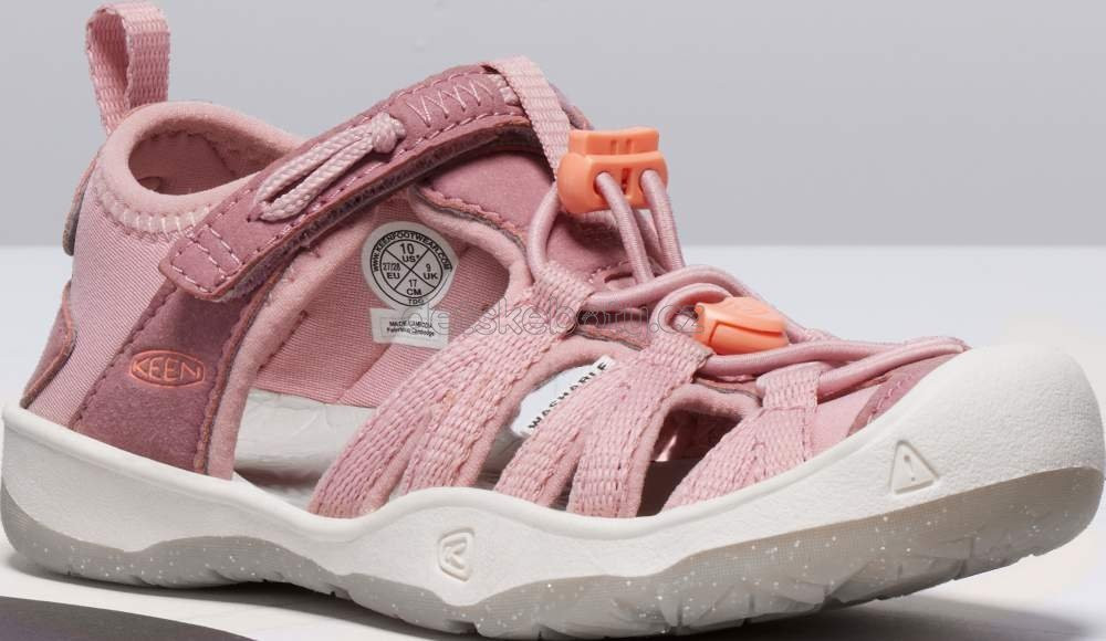 Dětské sandály Keen Moxie Sandal children nostalgia rose/papaya punch Velikost: 27-28