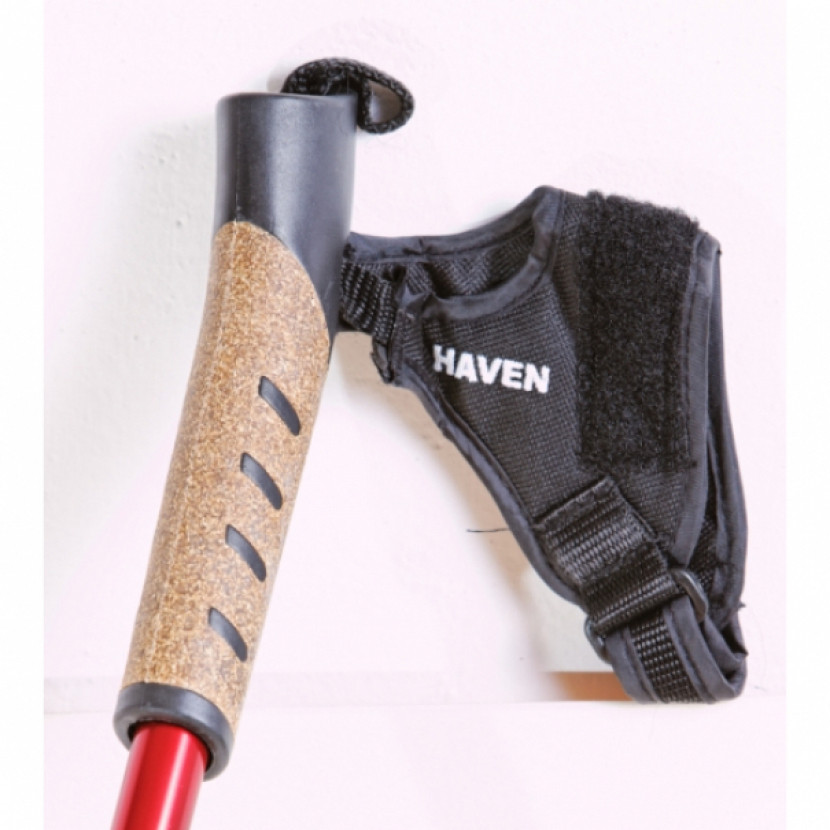 Madlo s poutkem Nordic Walking+XC ski - černá