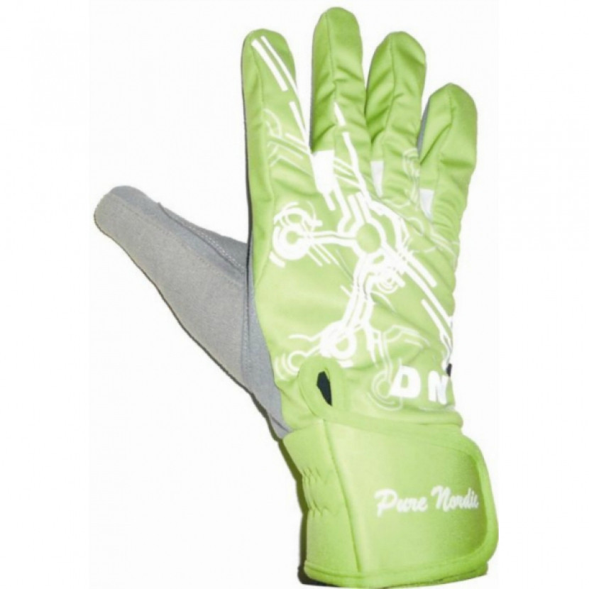 Rukavice Haven DNA - zelené-šedé, L